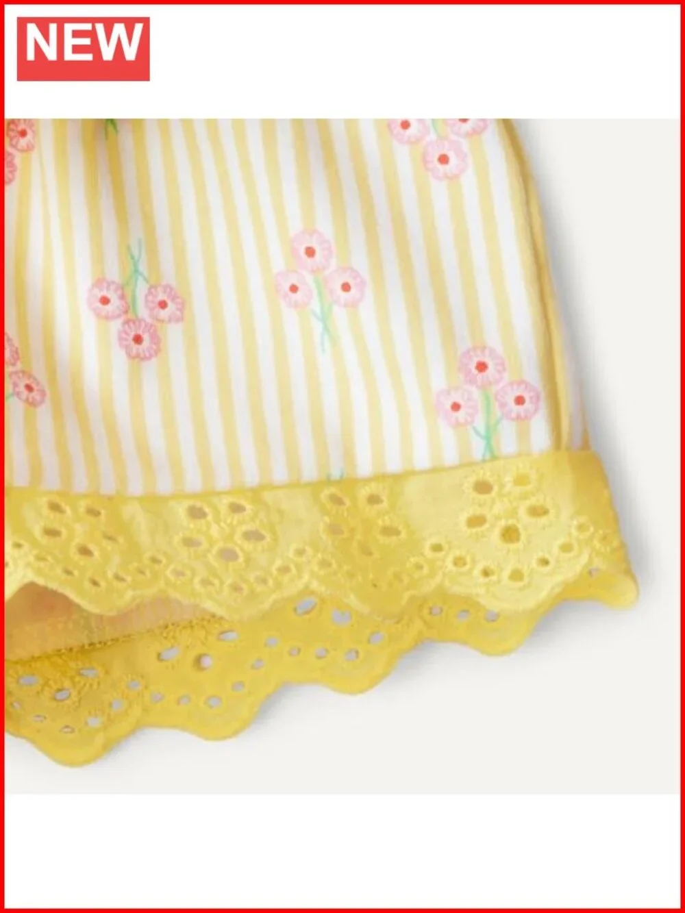 Toddler Baby Girls Cotton Eyelet Top & Shorts Play Set 2-Piece Outfit